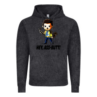 Vintage Black hey, ass butt Vintage Hoodie - artisFamous