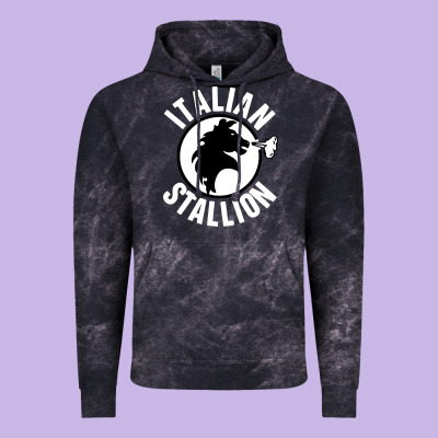 Italian Stallion Vintage Hoodie Designed By Artisfamous