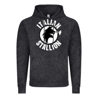 Vintage Black italian stallion Vintage Hoodie - artisFamous