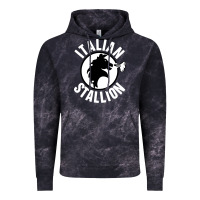 Cloud Black italian stallion Vintage Hoodie - artisFamous