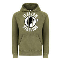 Vintage Olive italian stallion Vintage Hoodie - artisFamous