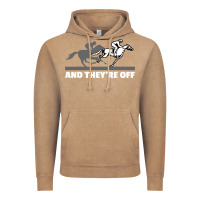 Vintage Coffee horse racing Vintage Hoodie - artisFamous