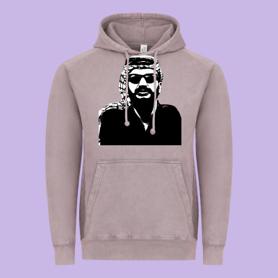 Yasser Arafat Vintage Hoodie Designed By Artisfamous