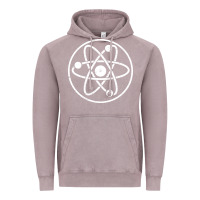 Vintage Zinc Atomic Atom Symbol Vintage Hoodie - artisFamous