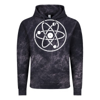 Cloud Black Atomic Atom Symbol Vintage Hoodie - artisFamous
