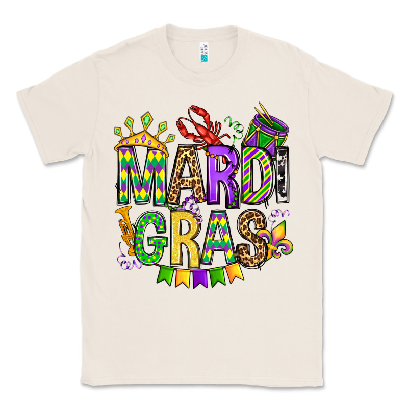 Mardi Gras Olivia Classic Tee by OliviaCreatesArt | Teevron