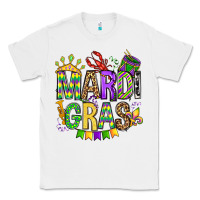 White mardi gras olivia Classic Tee - OliviaCreatesArt