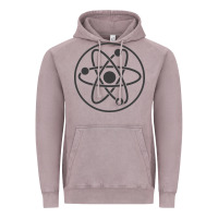 Vintage Zinc Atomic Atom Symbol Vintage Hoodie - artisFamous