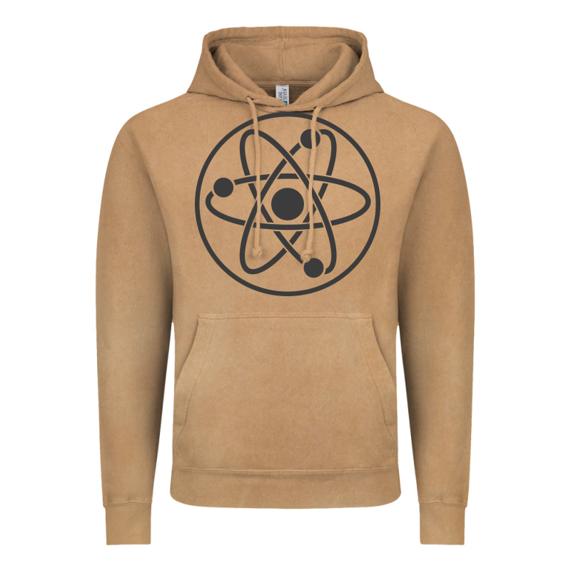 Atomic Atom Symbol Vintage Hoodie by artisFamous | Teevron