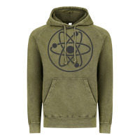 Vintage Olive Atomic Atom Symbol Vintage Hoodie - artisFamous