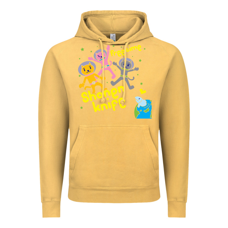 Shonen Knife Free Time Vintage Hoodie by artisFamous | Teevron