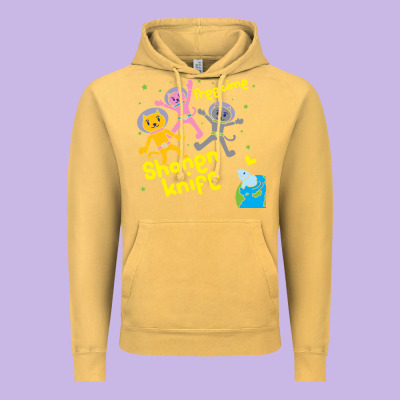 Shonen Knife Free Time Vintage Hoodie Designed By Artisfamous