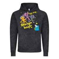 Vintage Black Shonen Knife Free Time Vintage Hoodie - artisFamous
