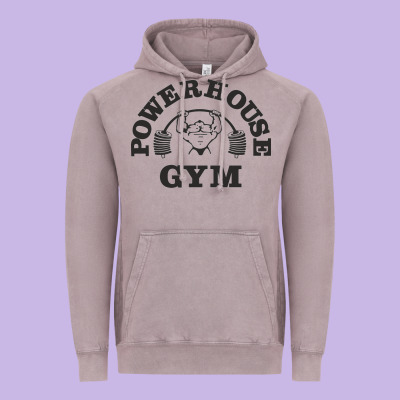 Power Hause Gym Vintage Hoodie Designed By Artisfamous