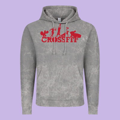 Crossfit Gym Vintage Hoodie Designed By Artisfamous