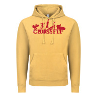 Vintage Mustard crossfit gym Vintage Hoodie - artisFamous