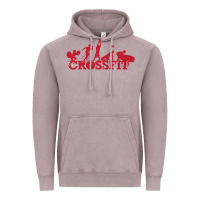 Vintage Zinc crossfit gym Vintage Hoodie - artisFamous