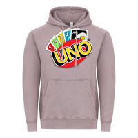 Vintage Zinc uno funny game Vintage Hoodie - artisFamous