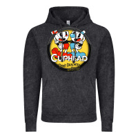 Vintage Black Cuphead Vintage Hoodie - artisFamous
