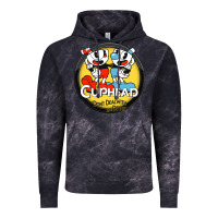 Cloud Black Cuphead Vintage Hoodie - artisFamous