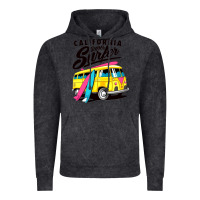 Vintage Black california super surf Vintage Hoodie - artisFamous