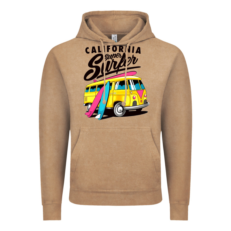 California Super Surf Vintage Hoodie by artisFamous | Teevron