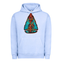 Pigment Grape Ice turquoise glitter aztec arrowhead Urban Hoodie - Jasminsmagicworld