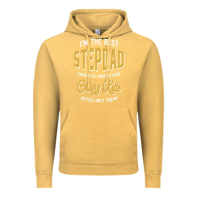 I'm The Best Stepdad | Father's Day Vintage Hoodie by artisFamous | Teevron