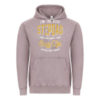Vintage Zinc I'm The Best Stepdad | Father's Day Vintage Hoodie - artisFamous