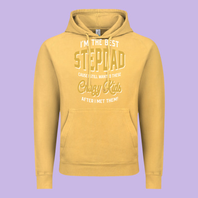 I'm The Best Stepdad | Father's Day Vintage Hoodie Designed By Artisfamous