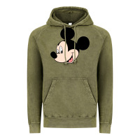 Vintage Olive micky mouse Vintage Hoodie - artisFamous