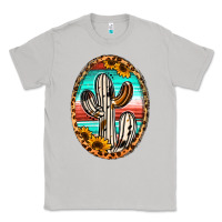 Moon Dust cowhide serape and sunflower cactus Classic Tee - Jasminsmagicworld
