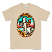 Mushroom cowhide serape and sunflower cactus Classic Tee - Jasminsmagicworld