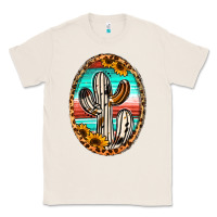 Natural cowhide serape and sunflower cactus Classic Tee - Jasminsmagicworld