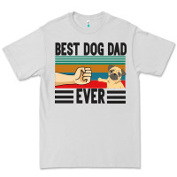 Dove Grey Best Dog Dad Ever Premium Tee - Bettercallsaul