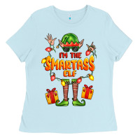 Im The Smartass Elf Ladies Tee | Teevron