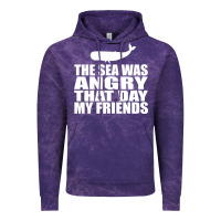 Cloud Purple seinfeld   the sea was angry that day my friends Vintage Hoodie - artisFamous