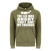 Seinfeld   The Sea Was Angry That Day My Friends Vintage Hoodie | Teevron