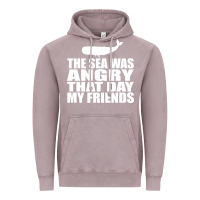 Vintage Zinc seinfeld   the sea was angry that day my friends Vintage Hoodie - artisFamous