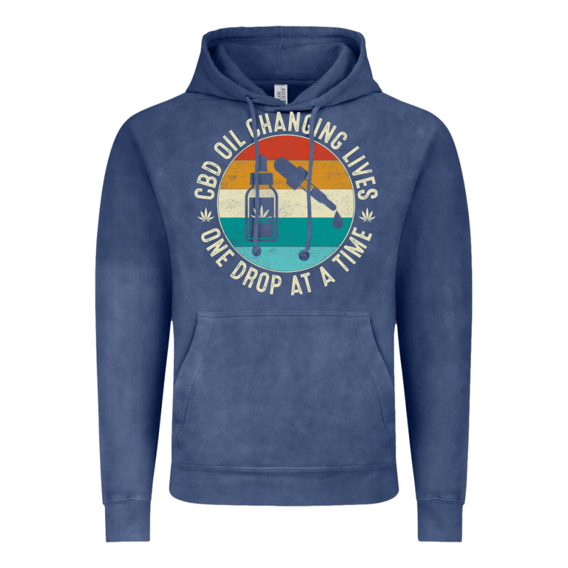 Cbd Oil Changing Lives Vintage Hoodie by artisFamous | Teevron