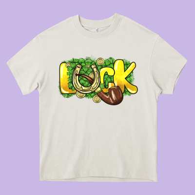 Love St. Patrick's Day Heavy Core Tee Designed By Howdyjamesfarm