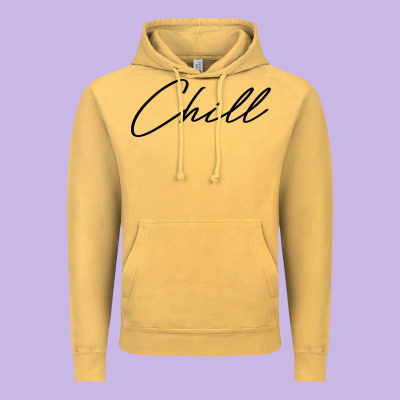 Chill Vintage Hoodie Designed By Artisfamous