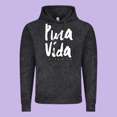 Costa Rica Pura Vida Vintage Hoodie Designed By Artisfamous