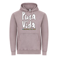 Vintage Zinc costa rica pura vida Vintage Hoodie - artisFamous