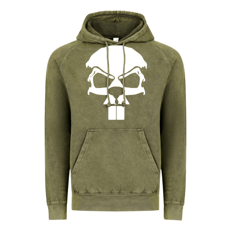 Crazy Beaver Skull Vintage Hoodie by artisFamous | Teevron