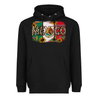 Black Mexico Heavyweight Hoodie - RanaPortraitStore