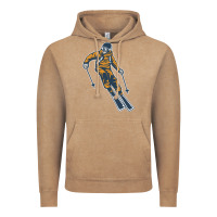Vintage Coffee born to ski Vintage Hoodie - artisFamous