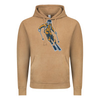 Vintage Camel born to ski Vintage Hoodie - artisFamous