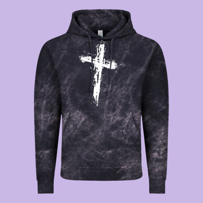 Cross Vintage Hoodie Designed By Artisfamous