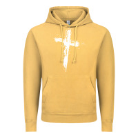Vintage Mustard cross Vintage Hoodie - artisFamous